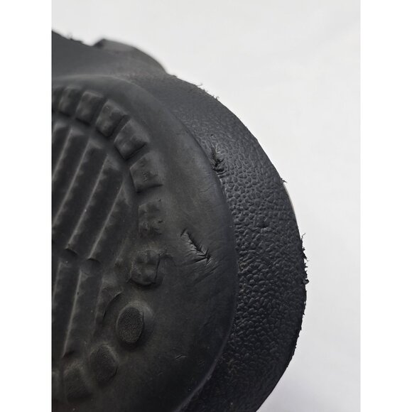 Crocs Unisex Athens Sandal Size 9 Mens/ 11 Womens Black/Beige Thong Flip Flops - Picture 8 of 9